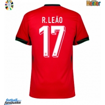 Portugal Rafael Leao #17 Hjemmedrakt EM 2024 Kortermet